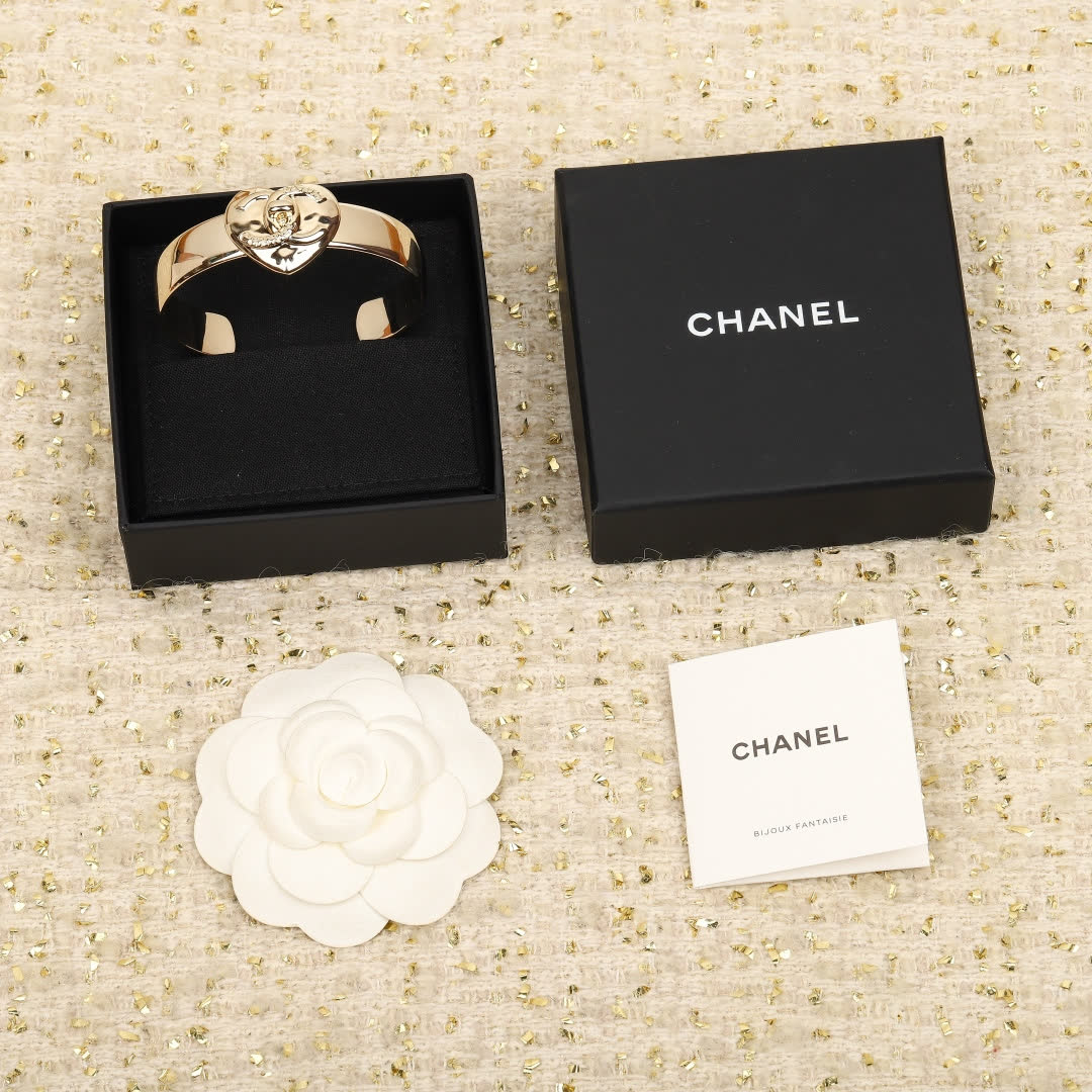 Chanel Heart-Shaped Ring