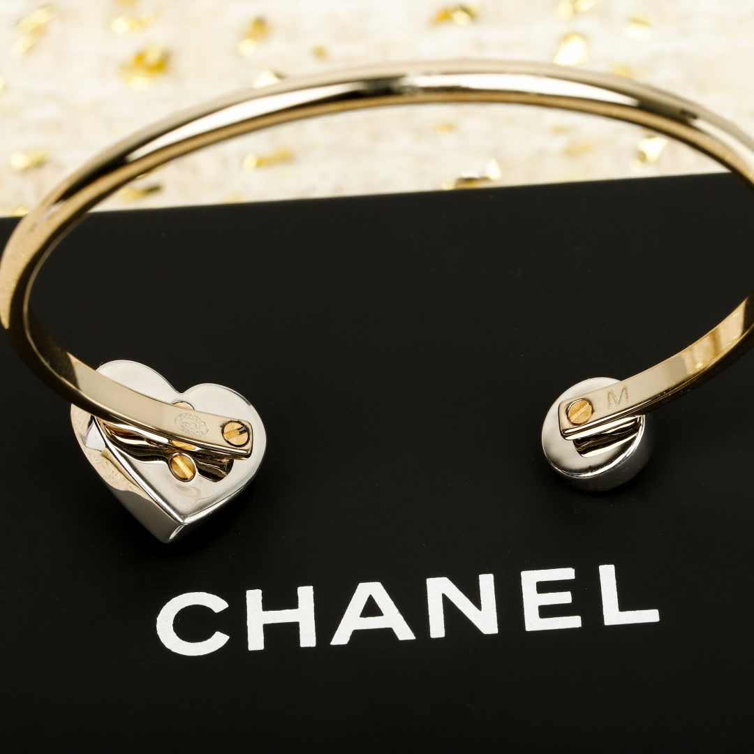 Chanel Diamond Bangle Bracelet