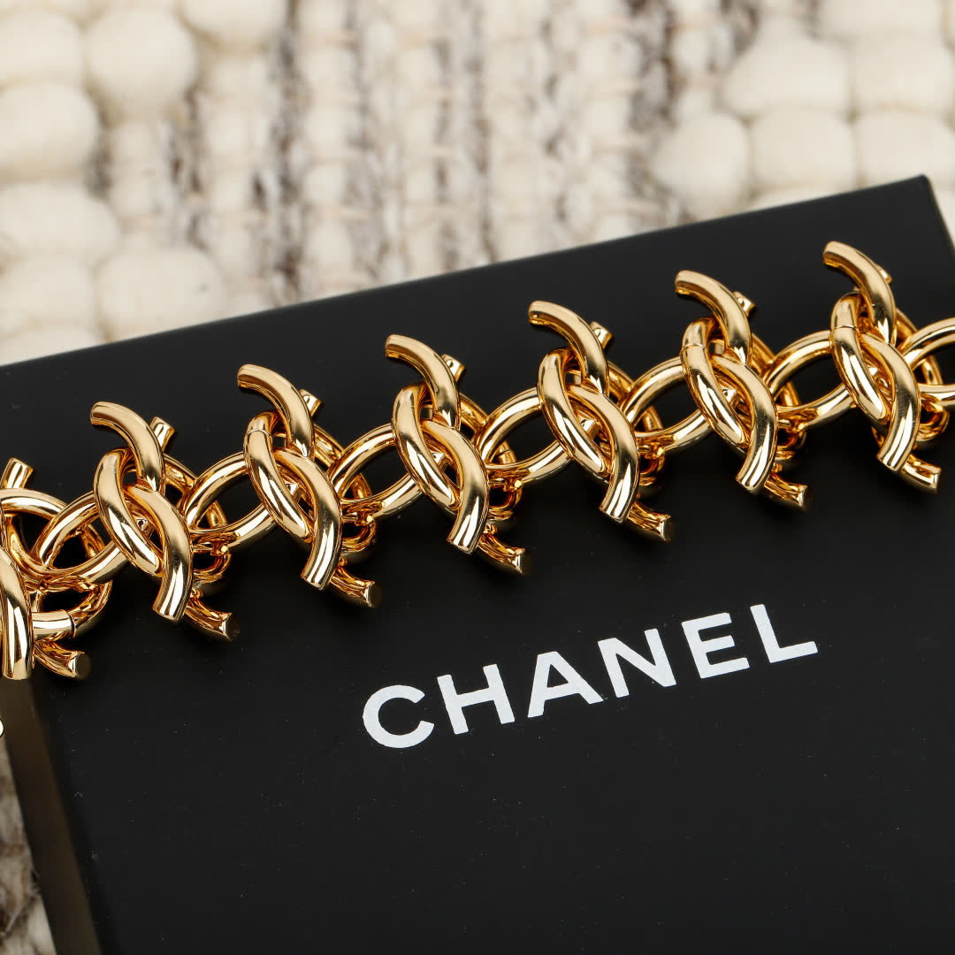 Chanel CC Logo Bracelet