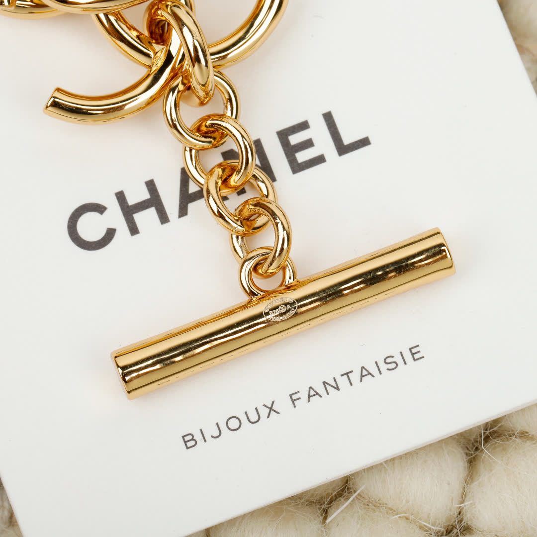 Chanel CC Logo Bracelet