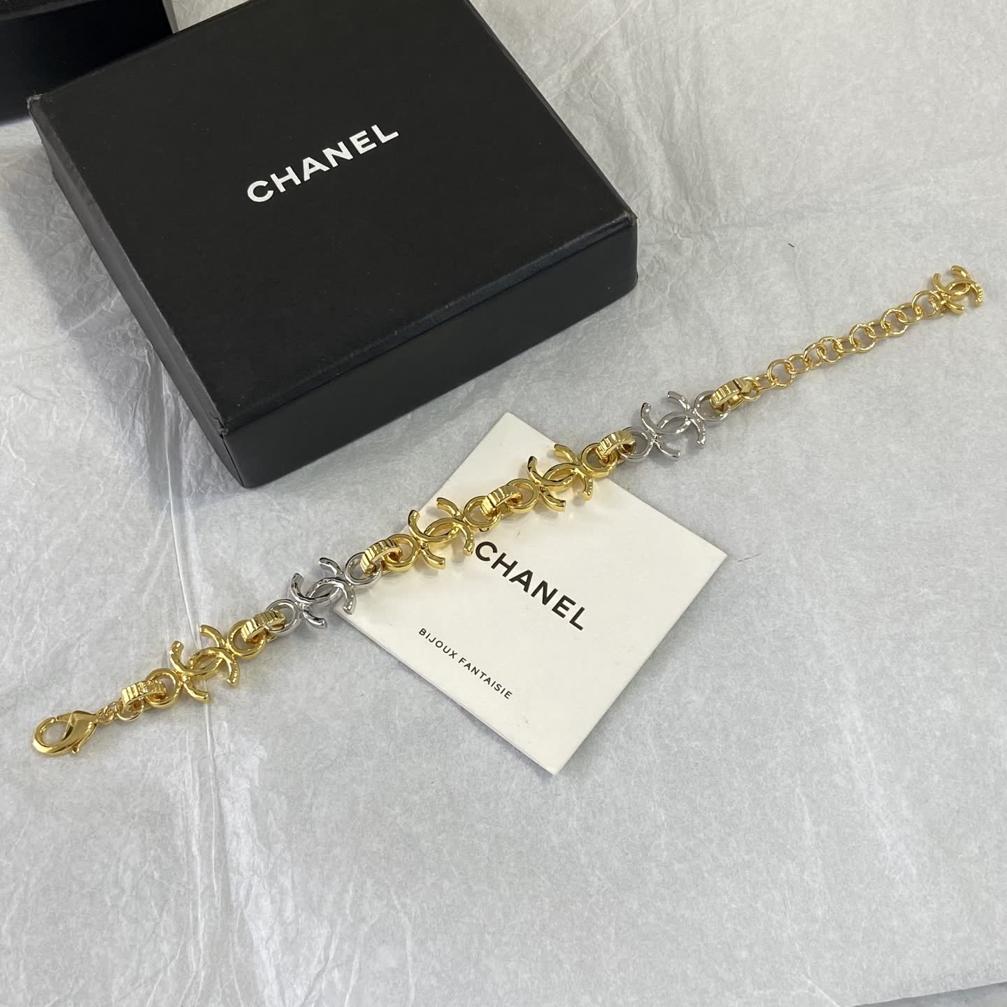 Chanel CC Logo Bracelet