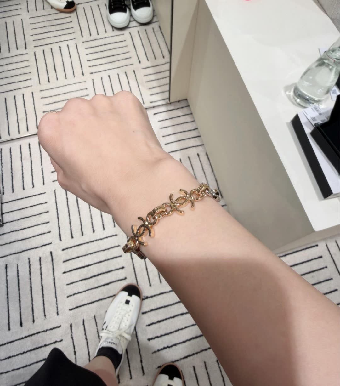 Chanel CC Logo Bracelet