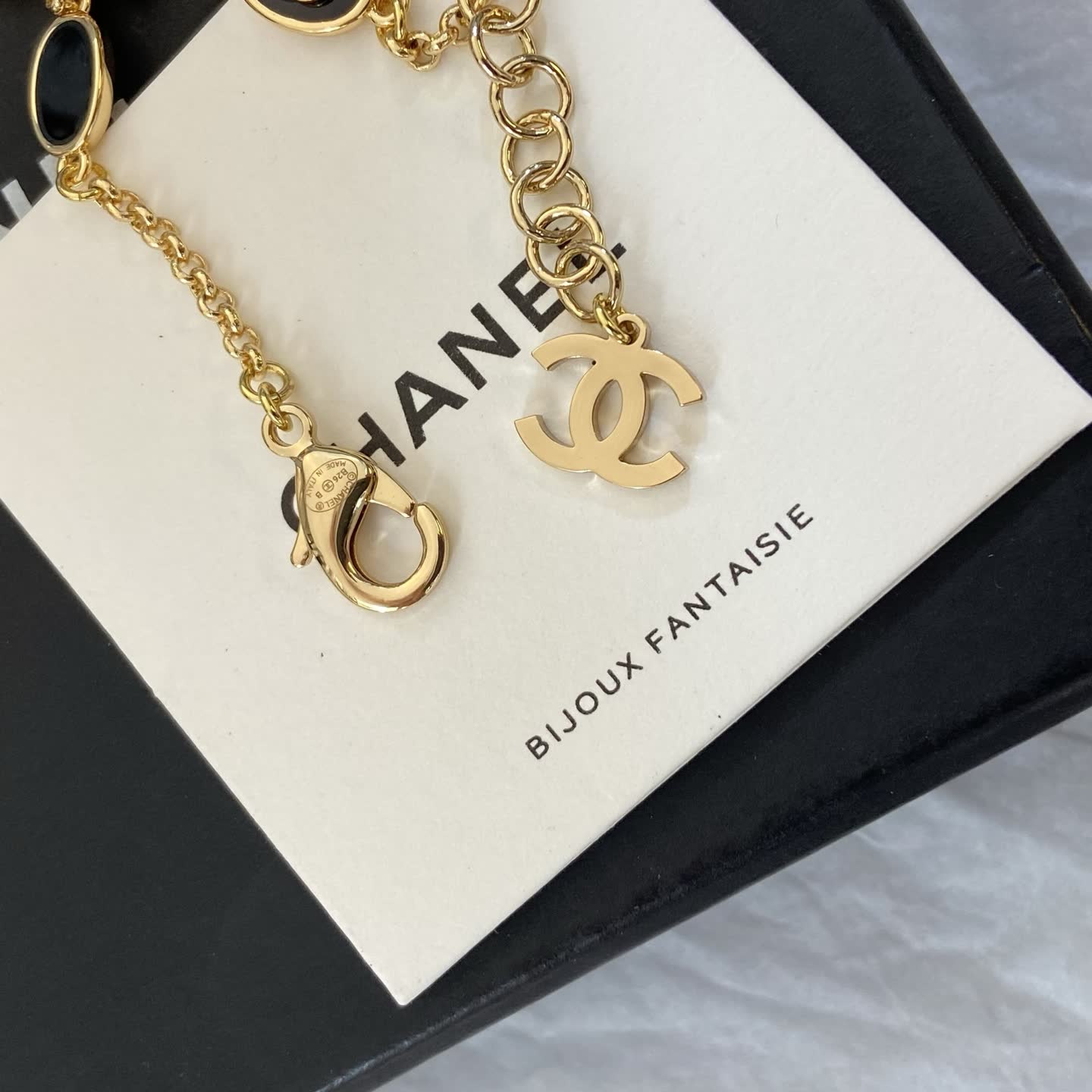 Chanel CC Logo Bracelet