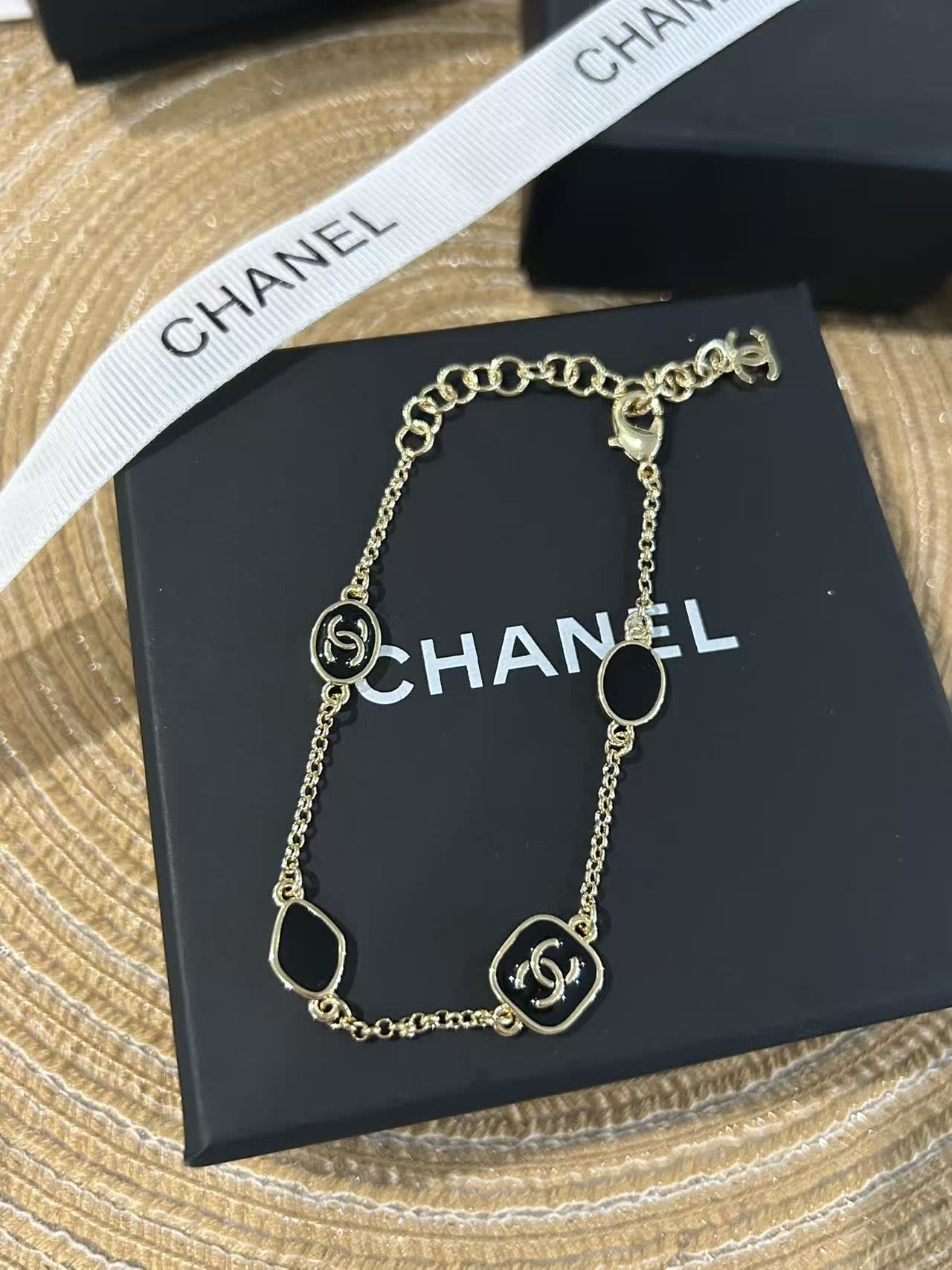 Chanel CC Logo Bracelet