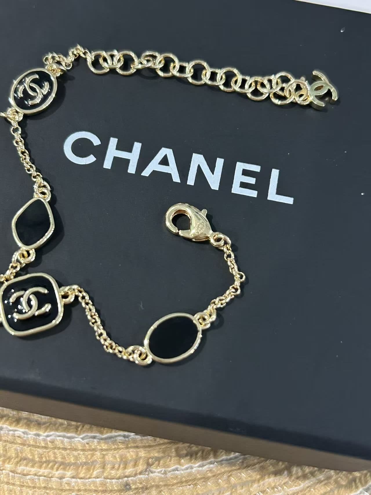 Chanel CC Logo Bracelet