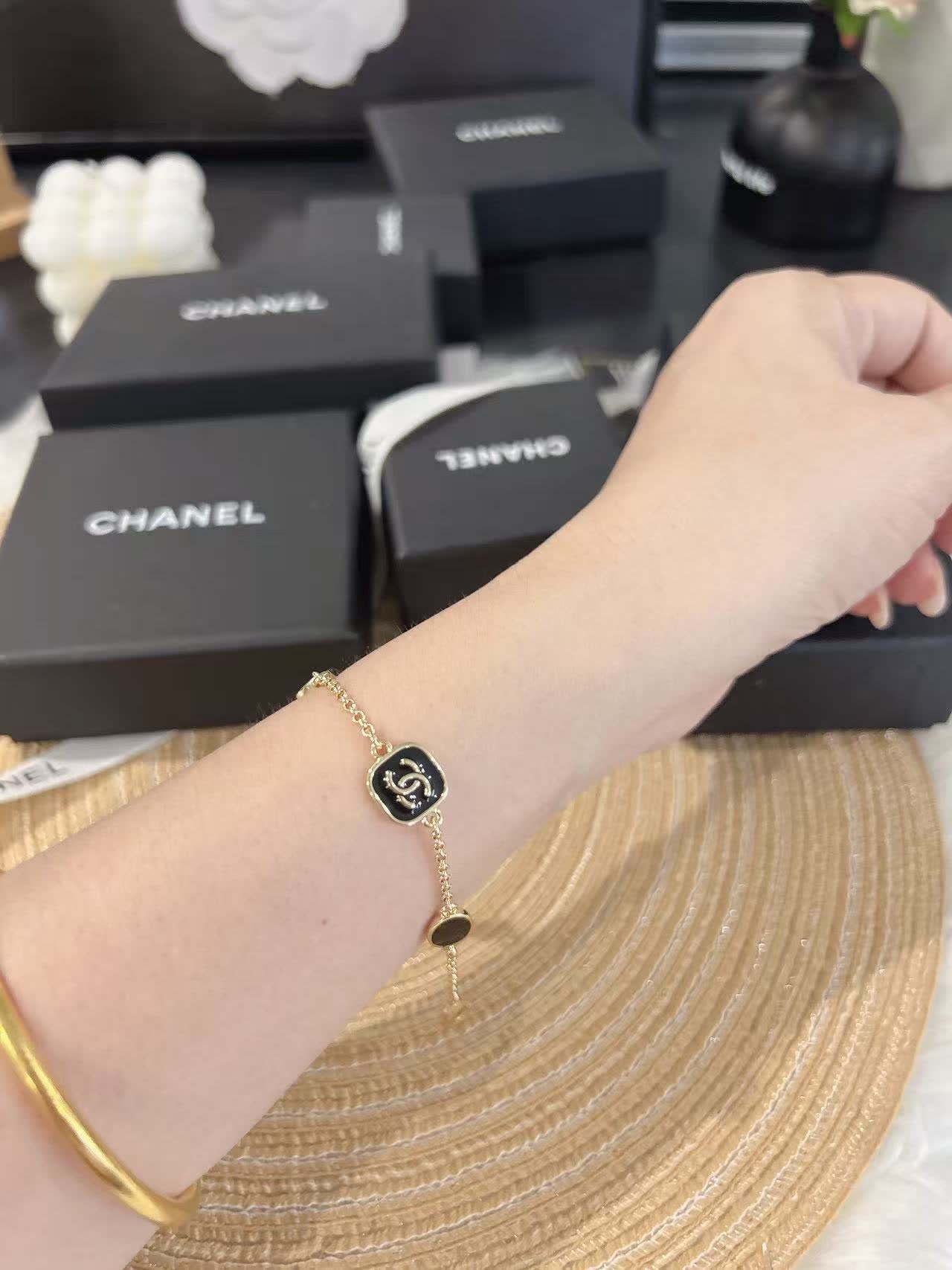 Chanel CC Logo Bracelet