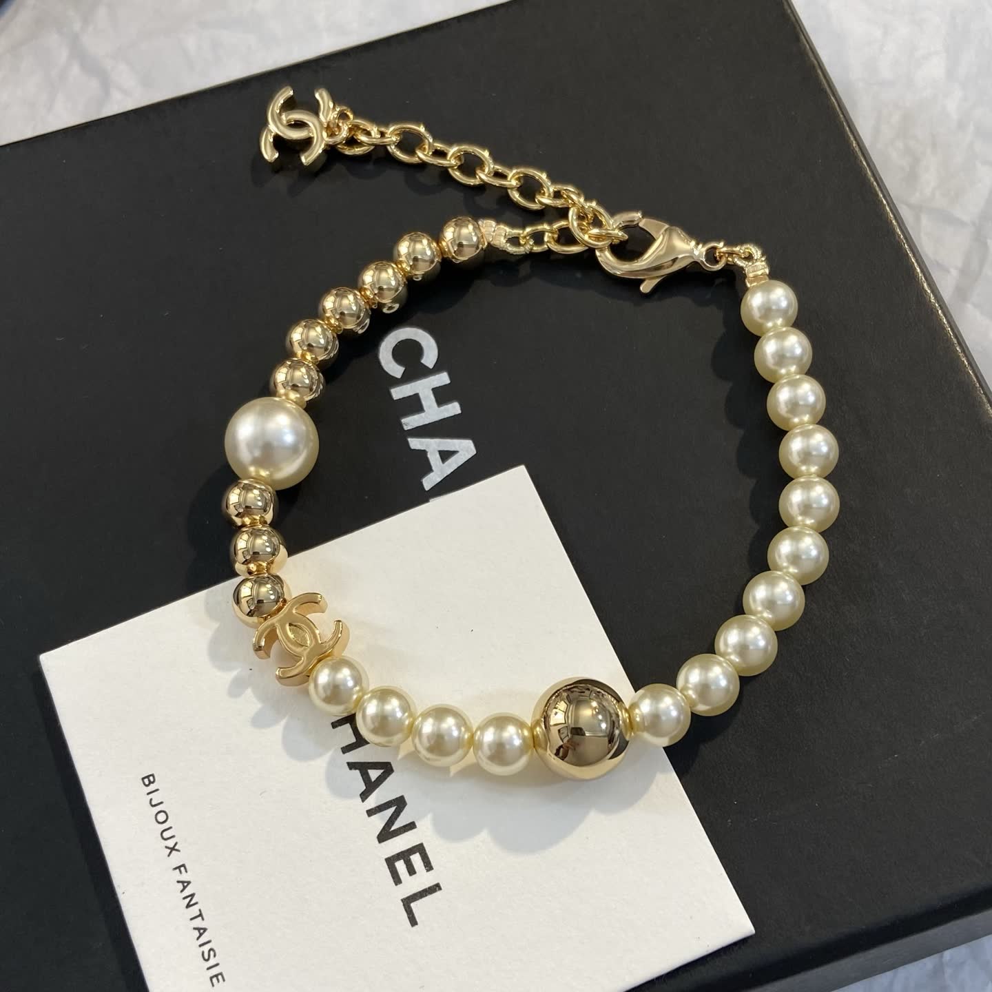 Chanel Pearl Bracelet