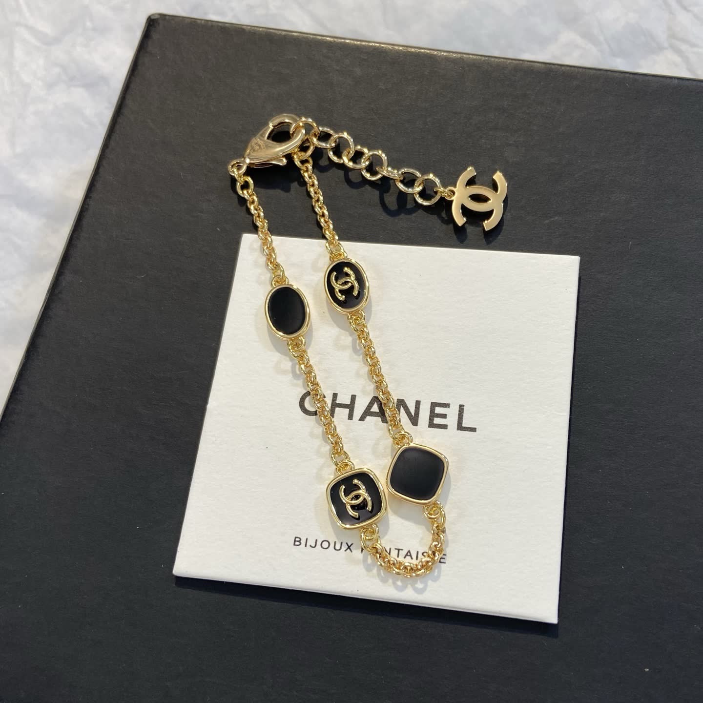 Chanel CC Logo Bracelet