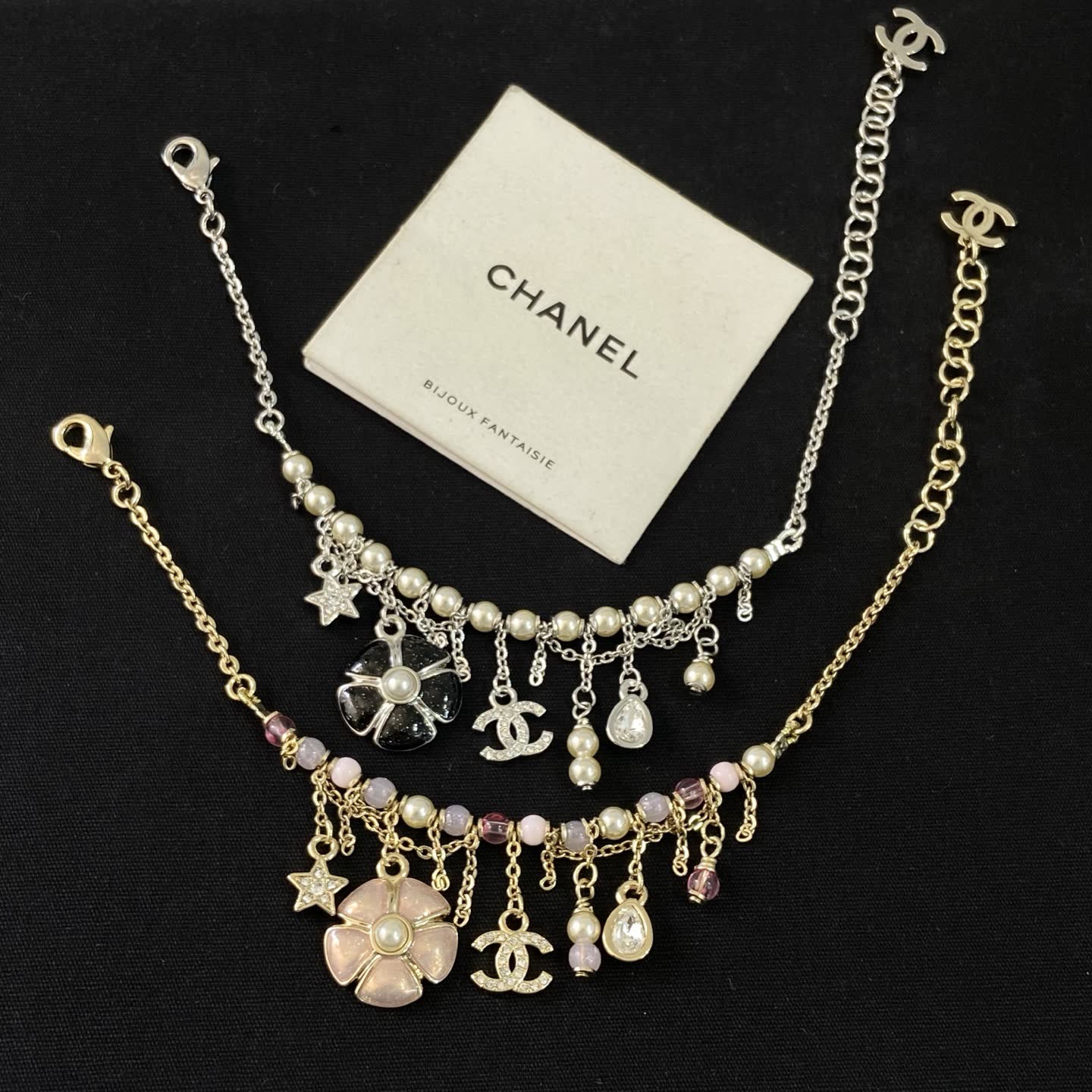Chanel Bijoux Fantaisie Charm Bracelet Chanel Bijoux Fantaisie Charm Bracelet