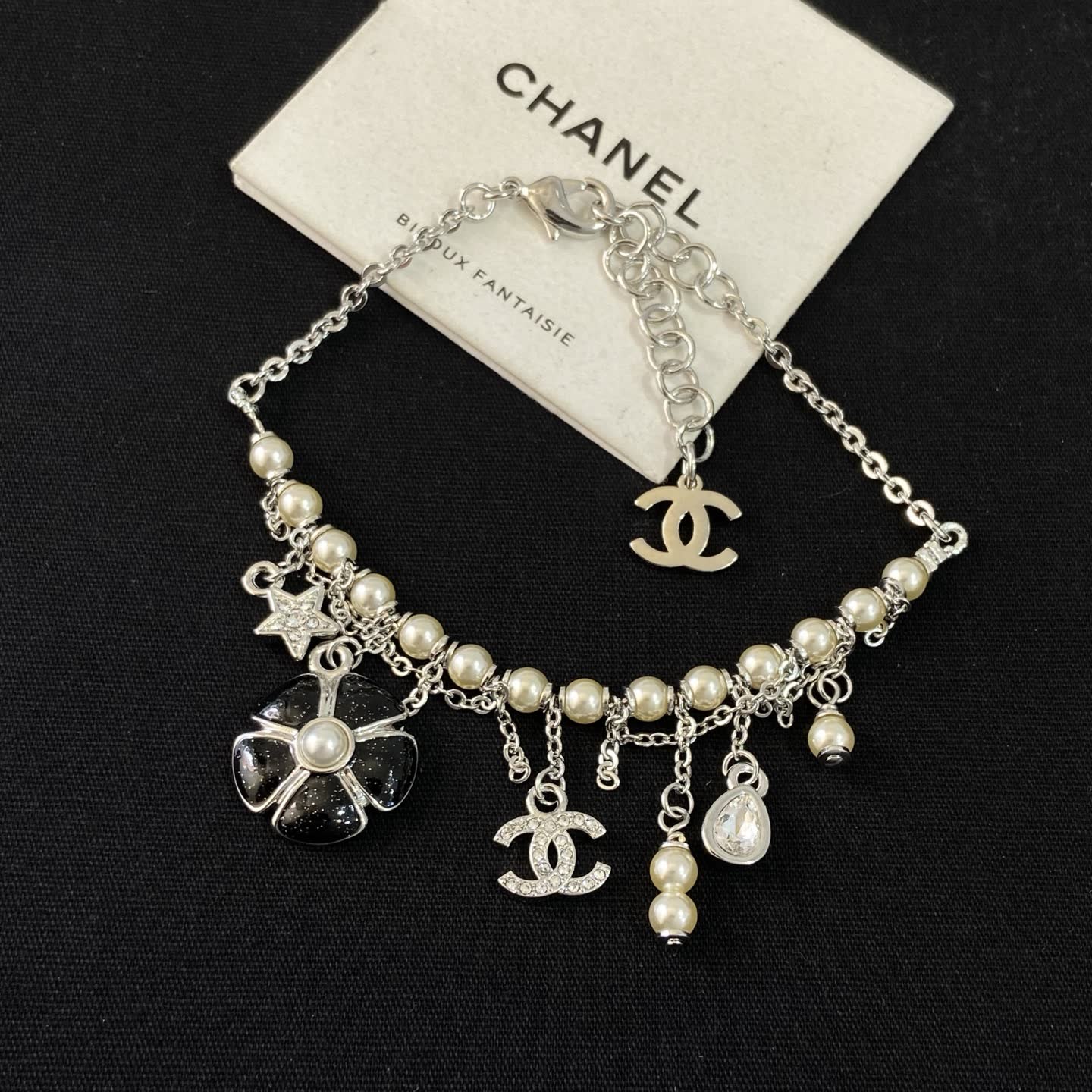 Chanel Bijoux Fantaisie Charm Bracelet