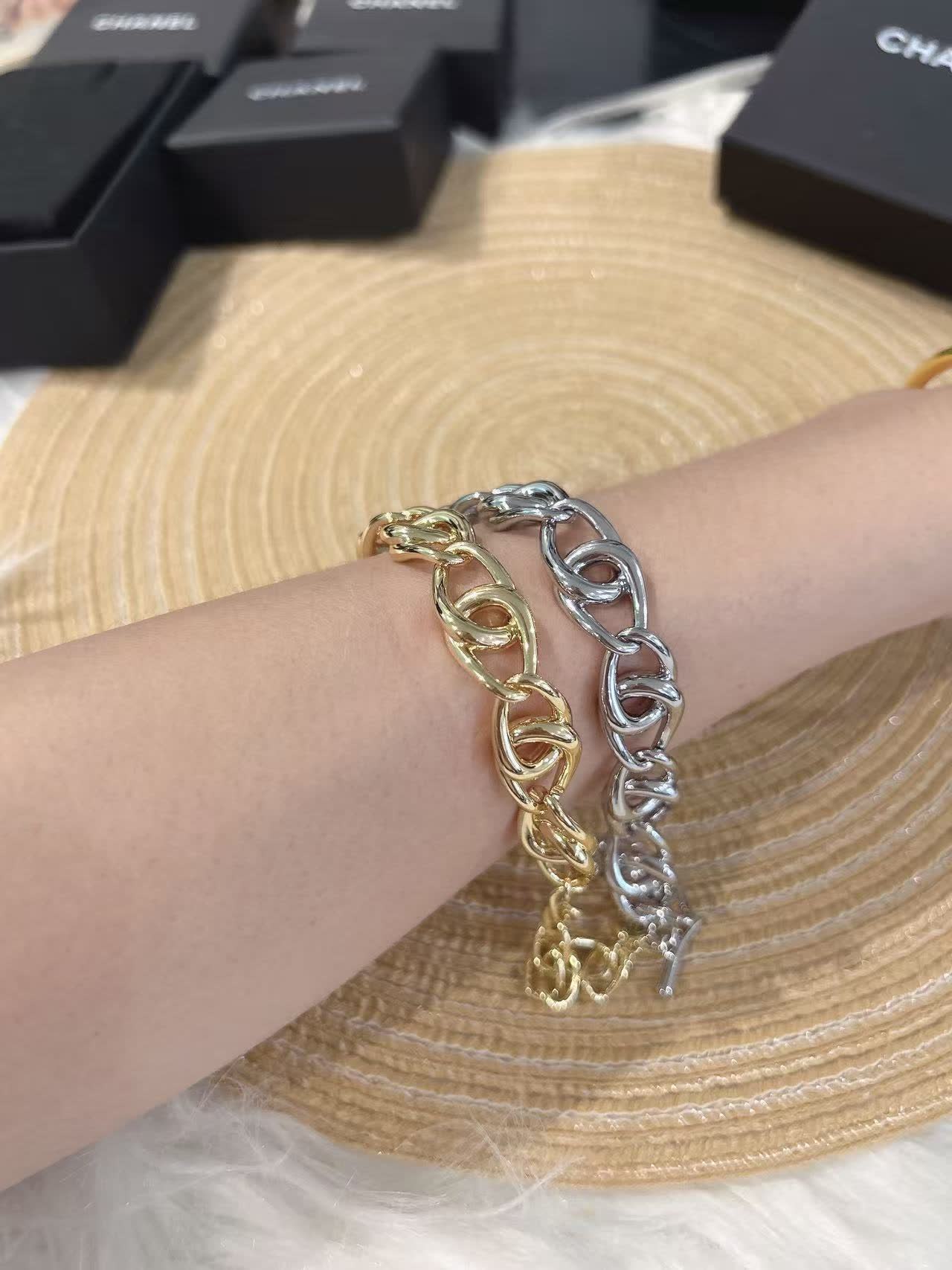 Chanel CC Link Bracelet