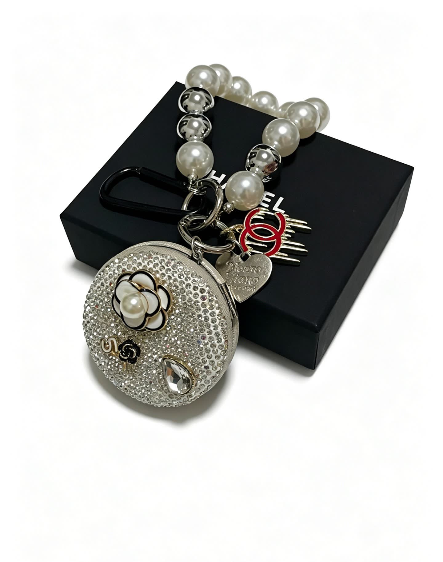 Chanel Pearl Charm Bracelet