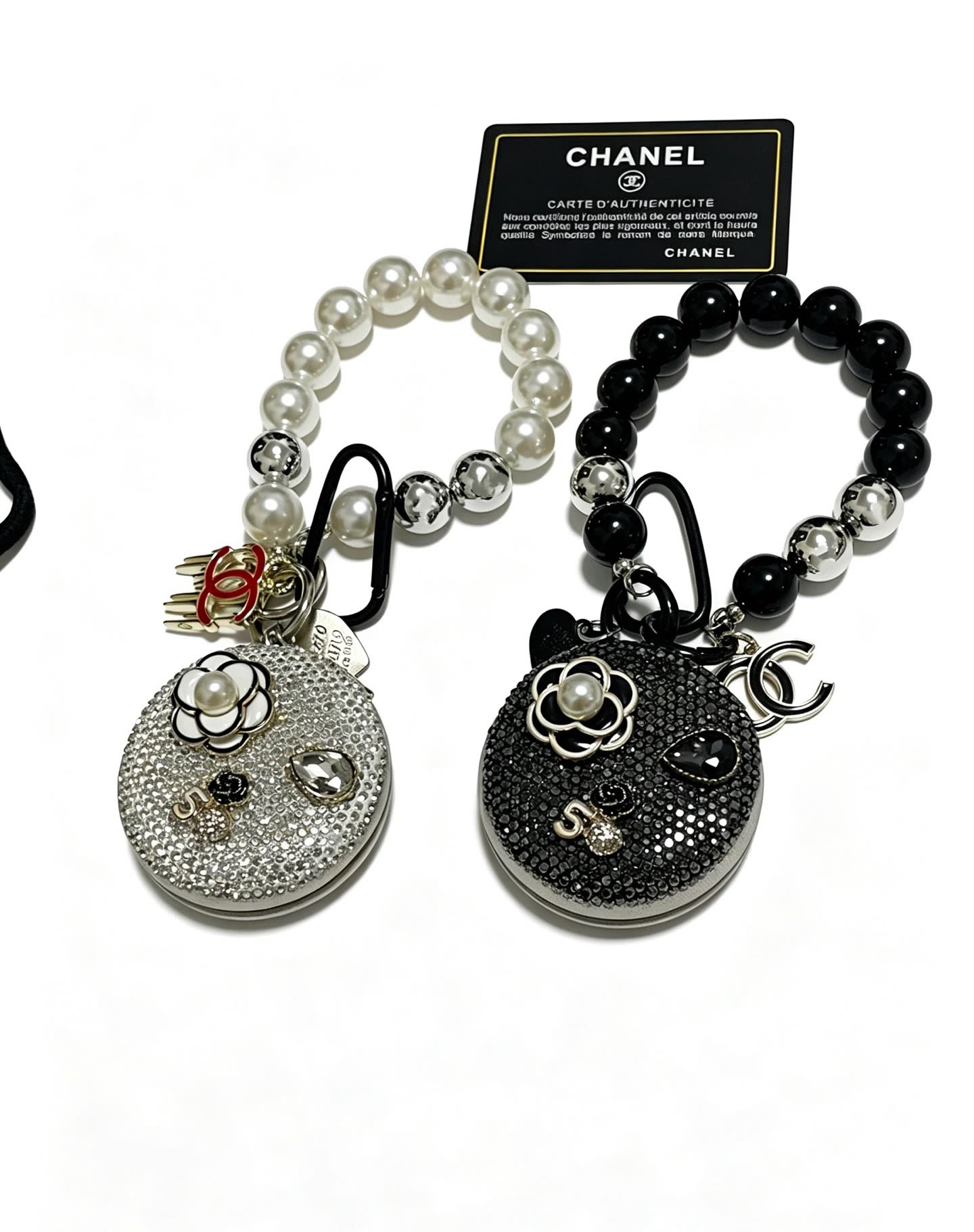 Chanel Pearl Charm Bracelet