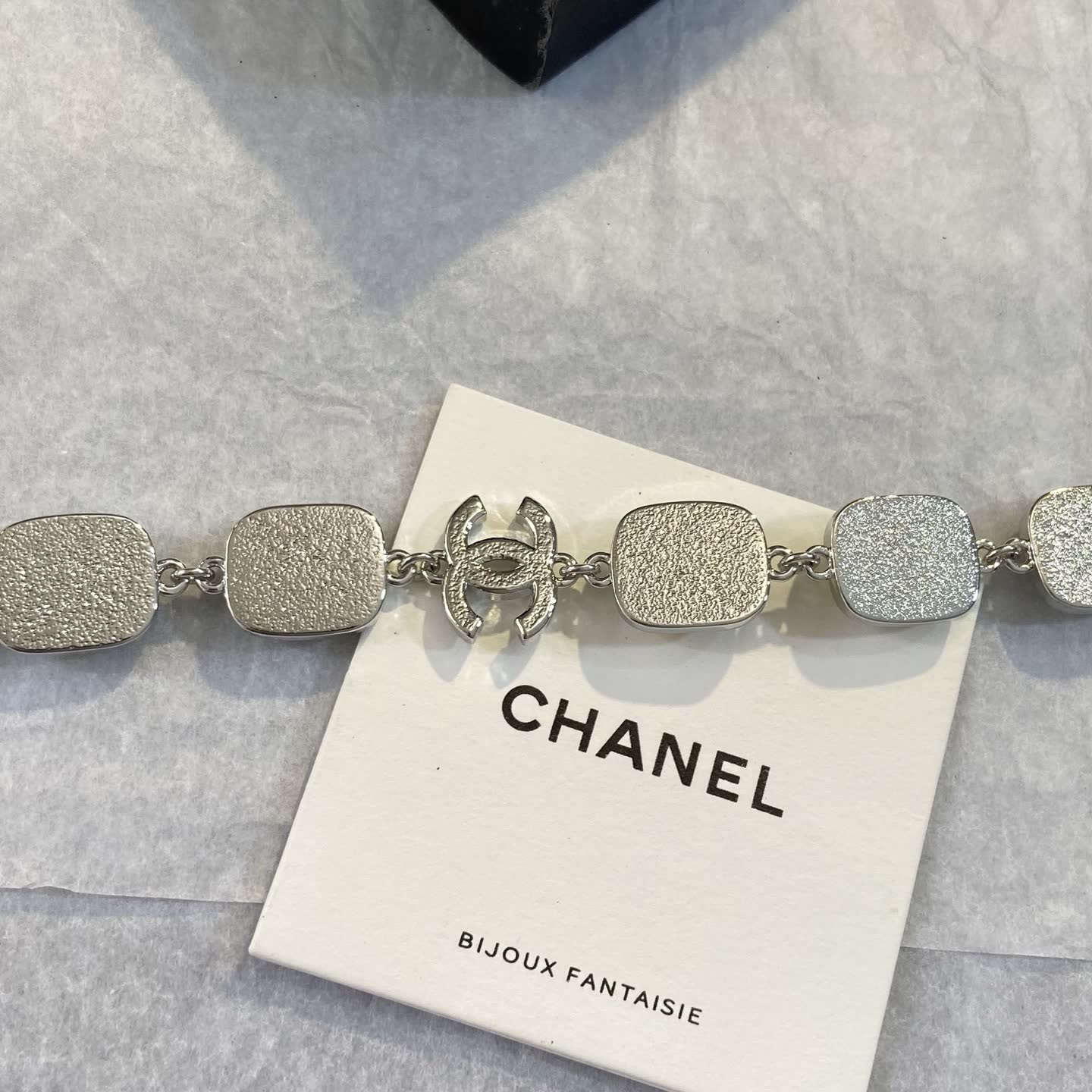 Chanel Silver Tone Bracelet