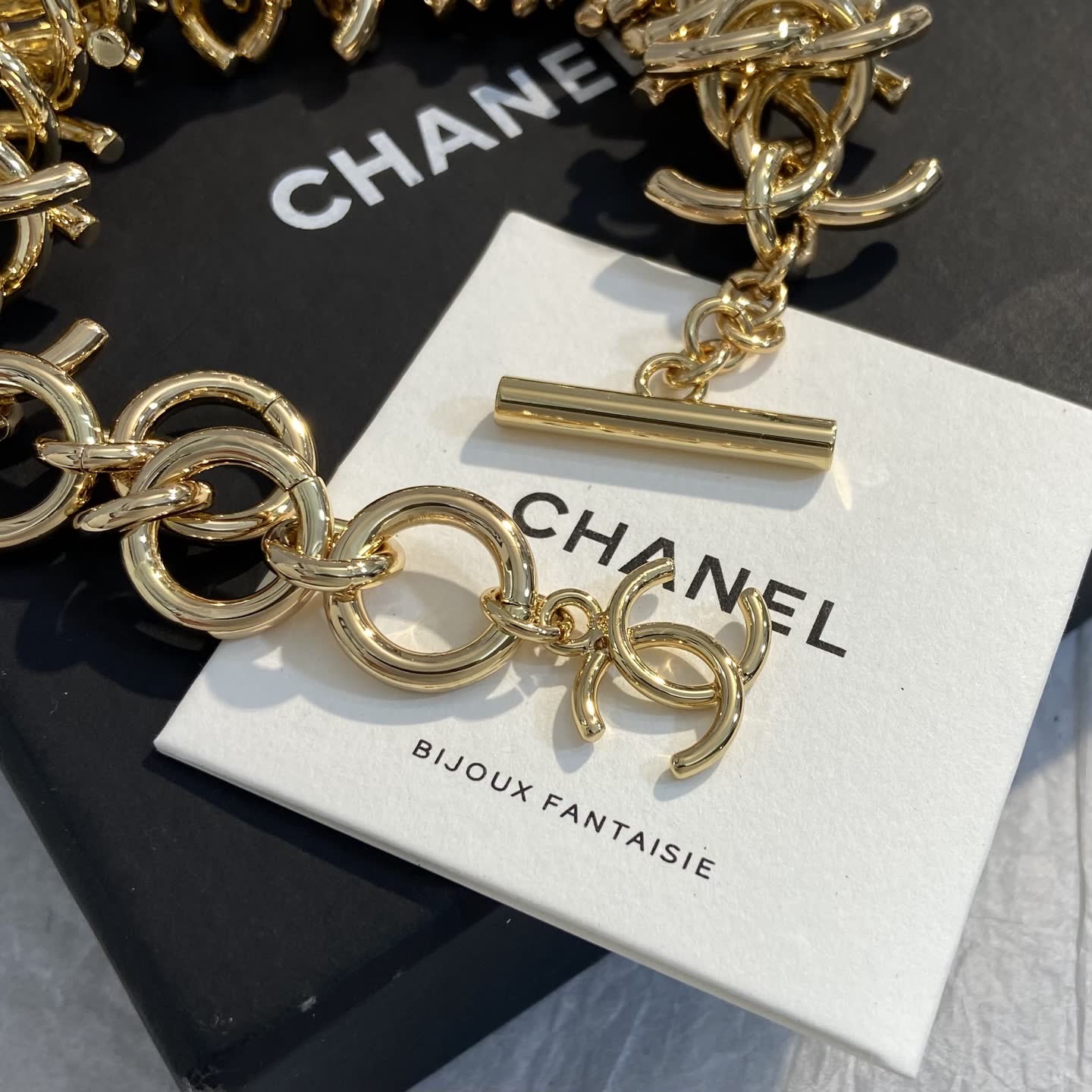 Chanel Gold Link Bracelet