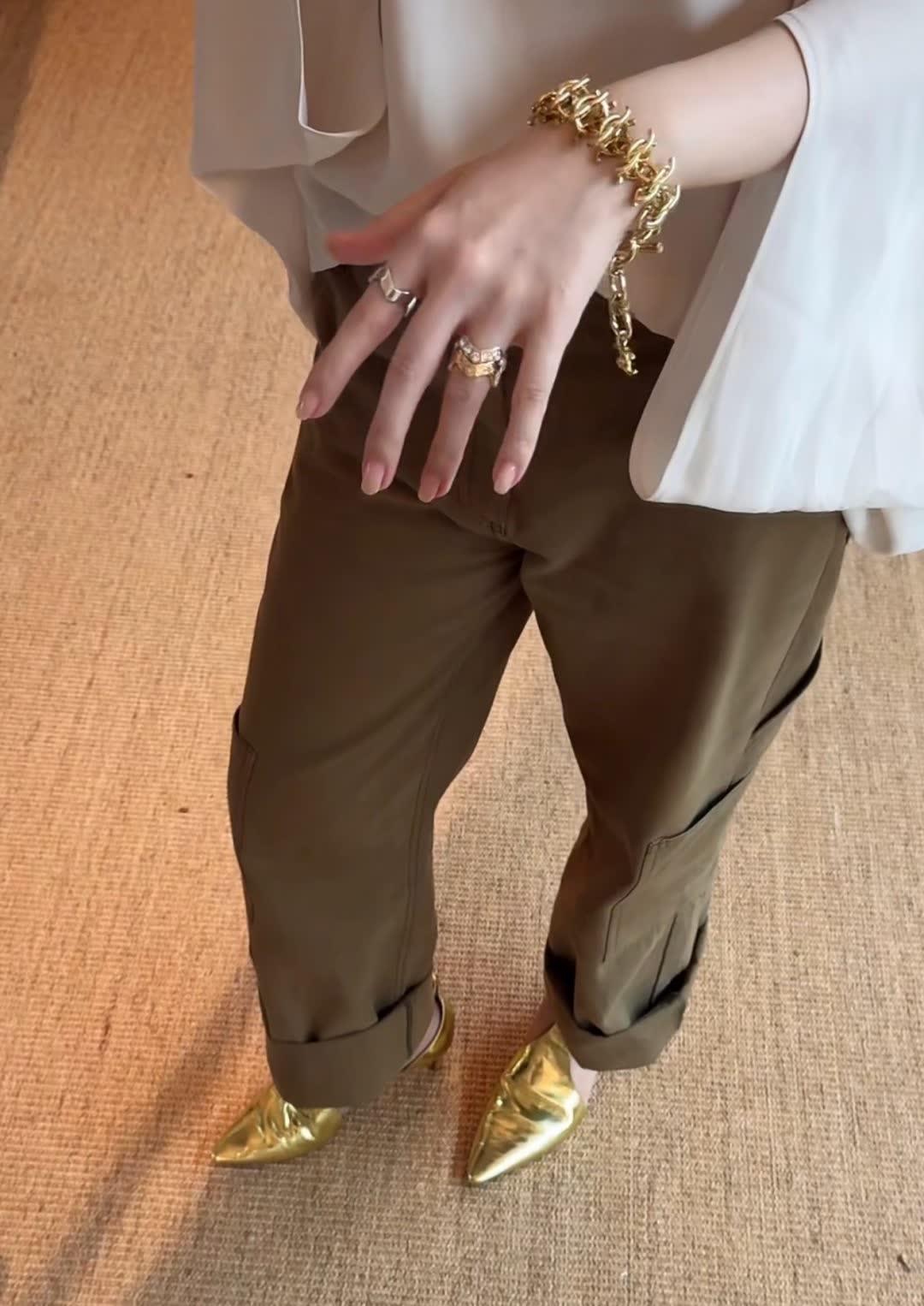 Chanel Gold Link Bracelet