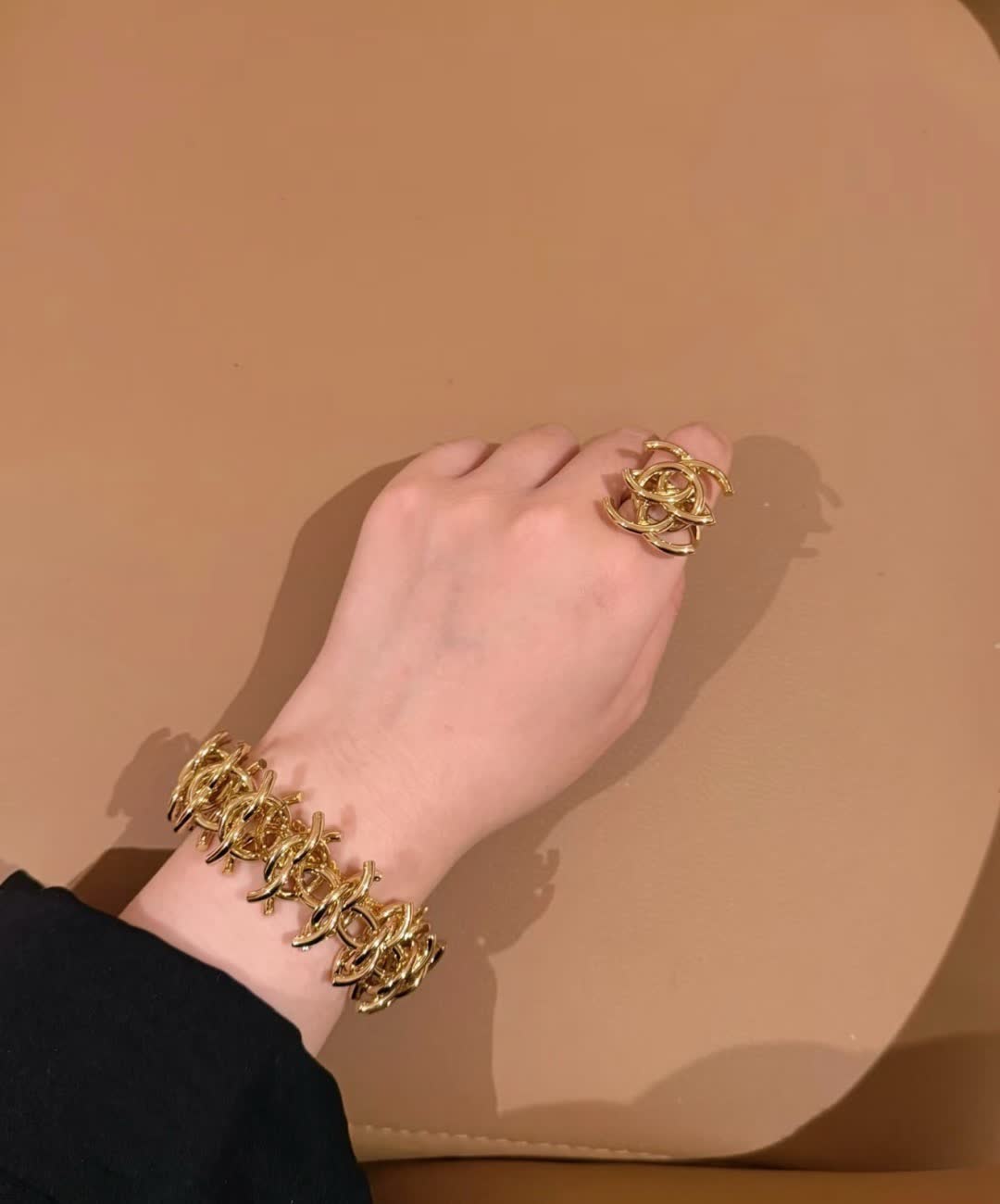 Chanel Gold Link Bracelet