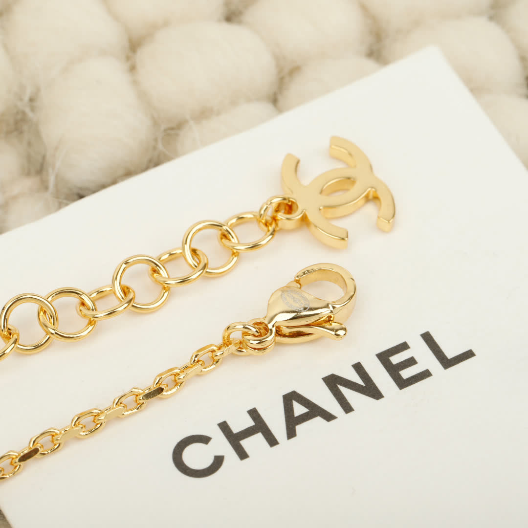 Chanel Enamel Flower Bracelets Set