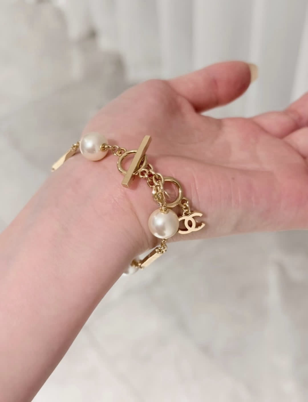 Chanel Pearl Bracelet