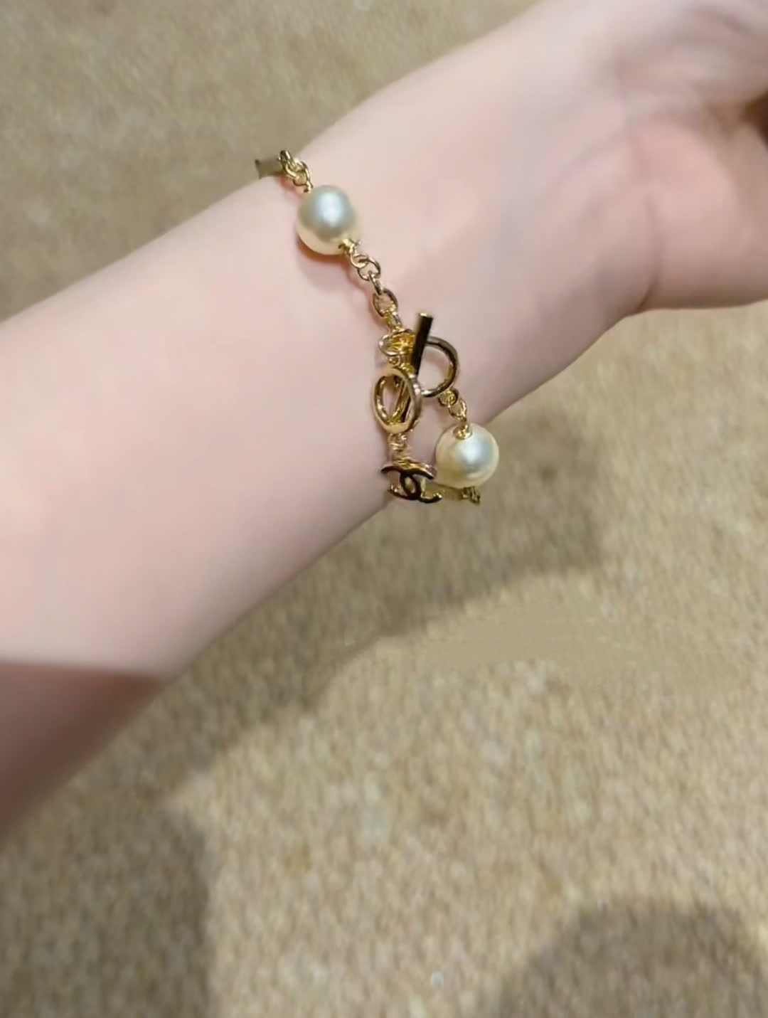 Chanel Pearl Bracelet