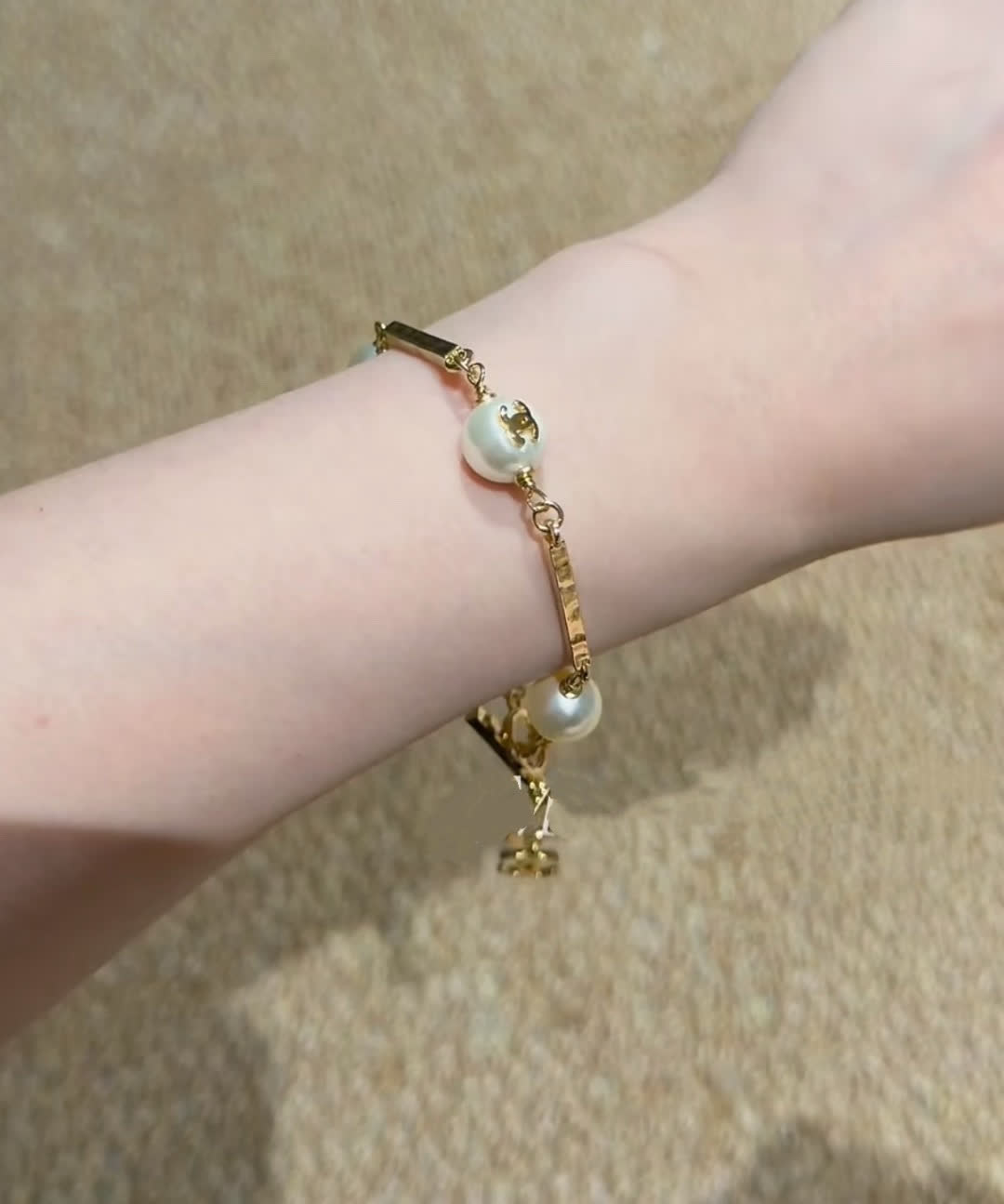 Chanel Pearl Bracelet