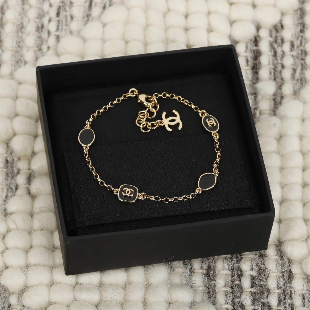 Chanel CC Logo Bracelet