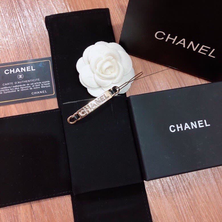 Chanel Gold Tone Logo Bar Bracelet