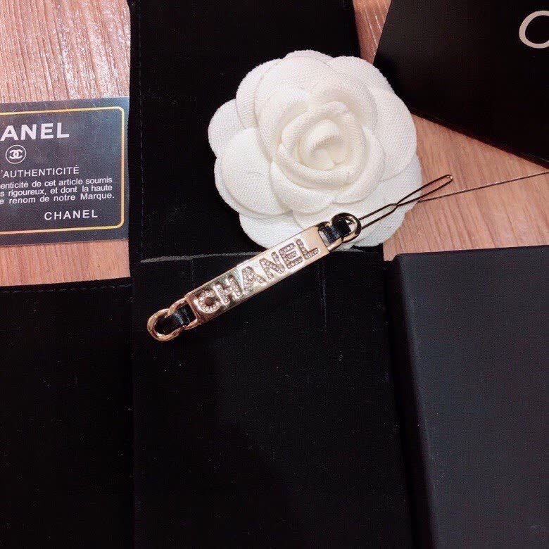 Chanel Gold Tone Logo Bar Bracelet