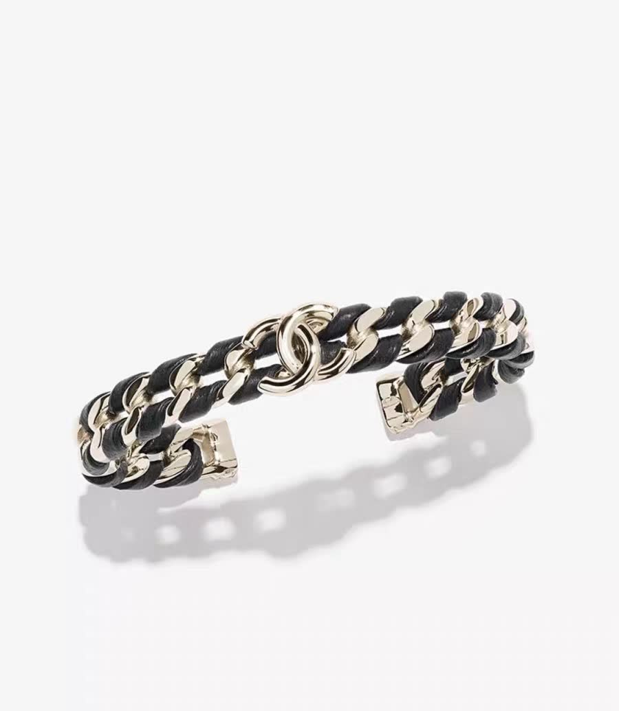 Chanel CC Logo Chain Bracelet