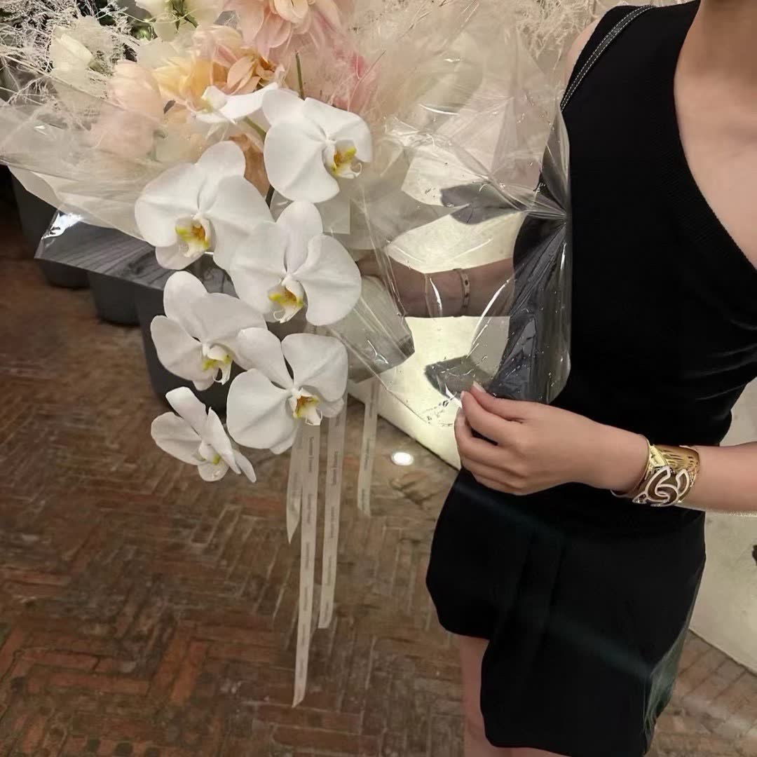 Chanel CC Logo Cuff Bracelet