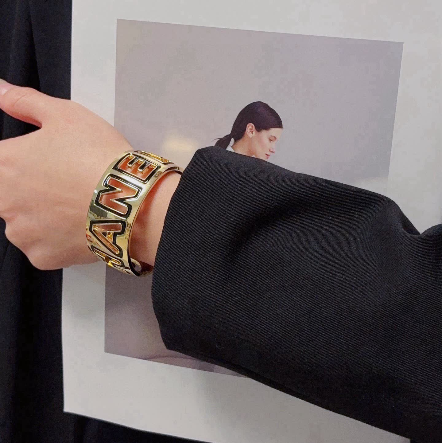 Chanel Logo Bracelet