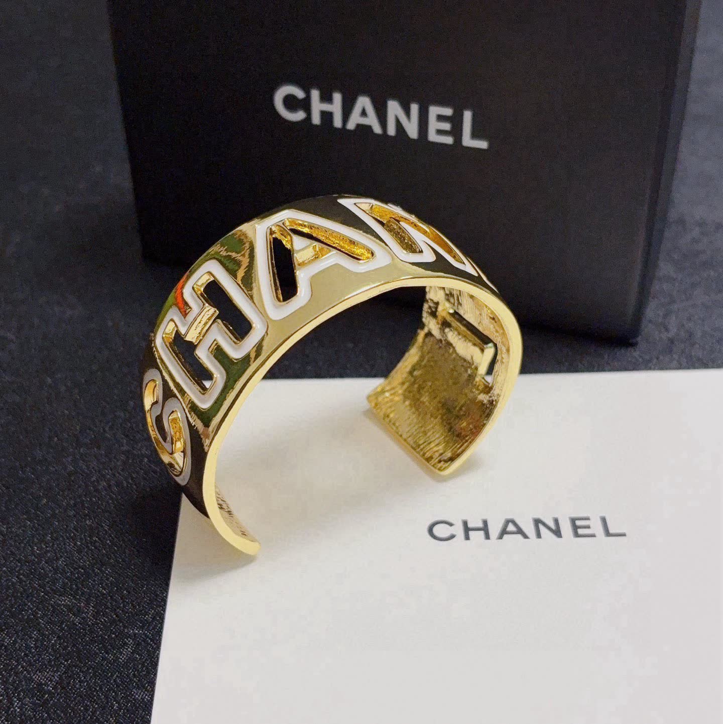 Chanel Logo Bracelet