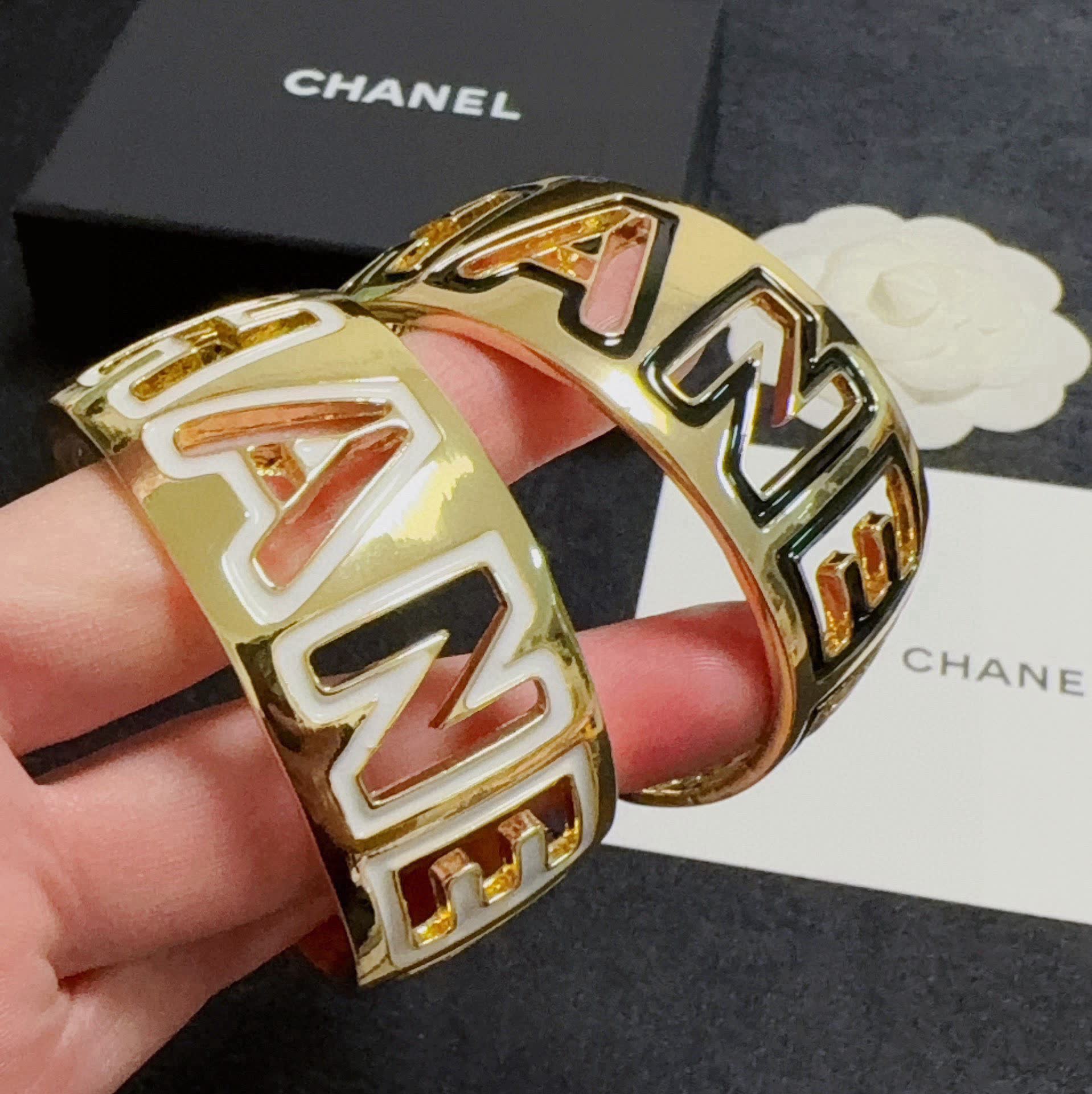 Chanel Logo Bracelet
