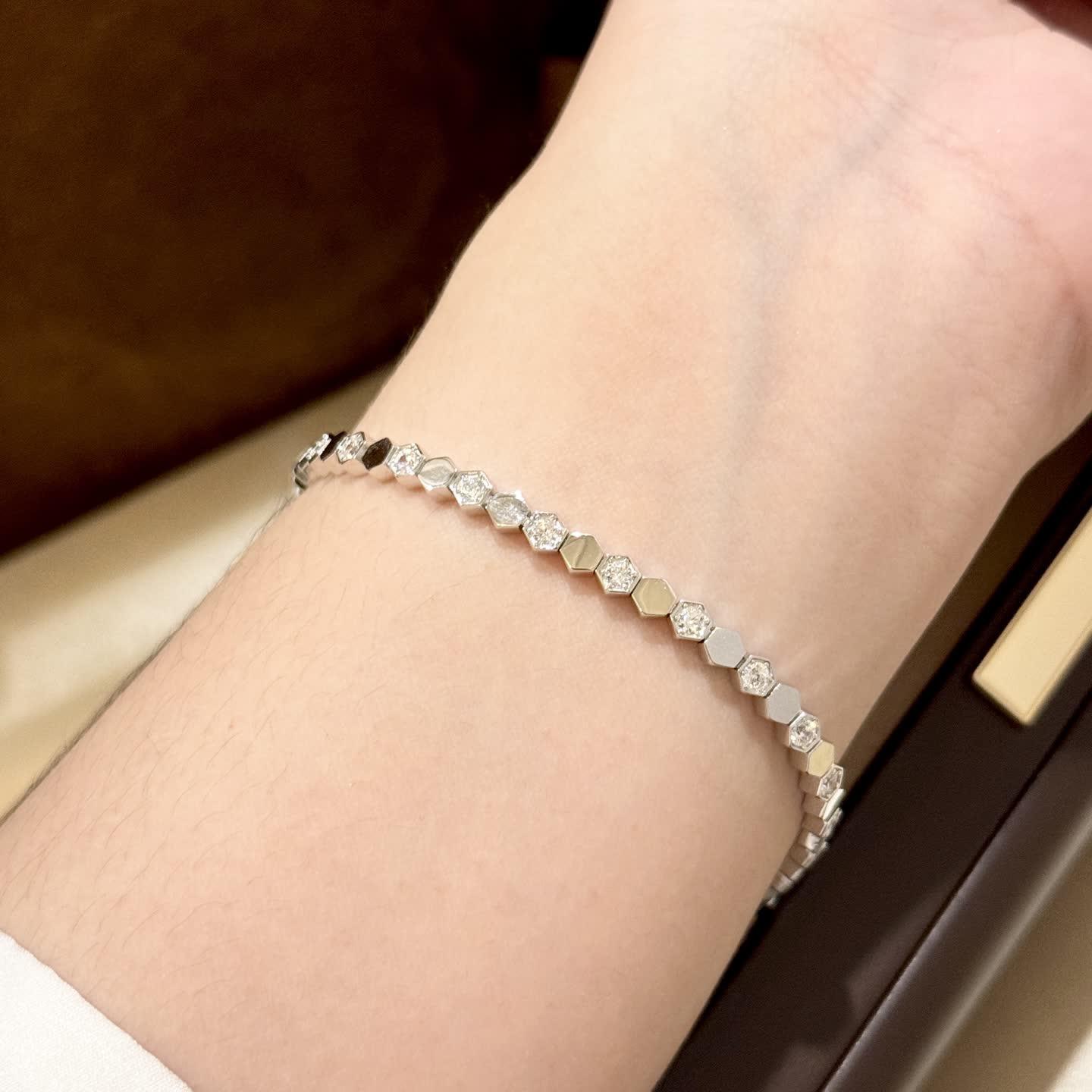 Chaumet Hexagon Diamond Bracelet