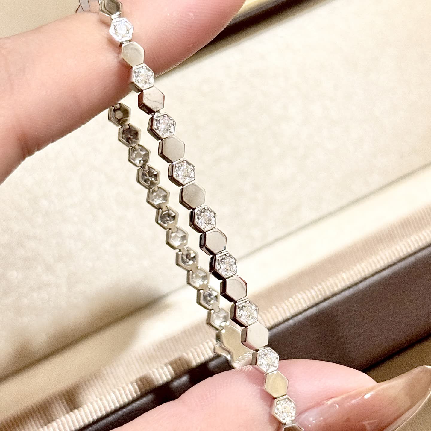 Chaumet Hexagon Diamond Bracelet