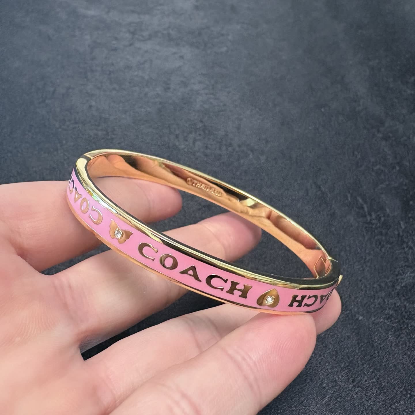 COACH Enamel Bangle Bracelet COACH Enamel Bangle Bracelet