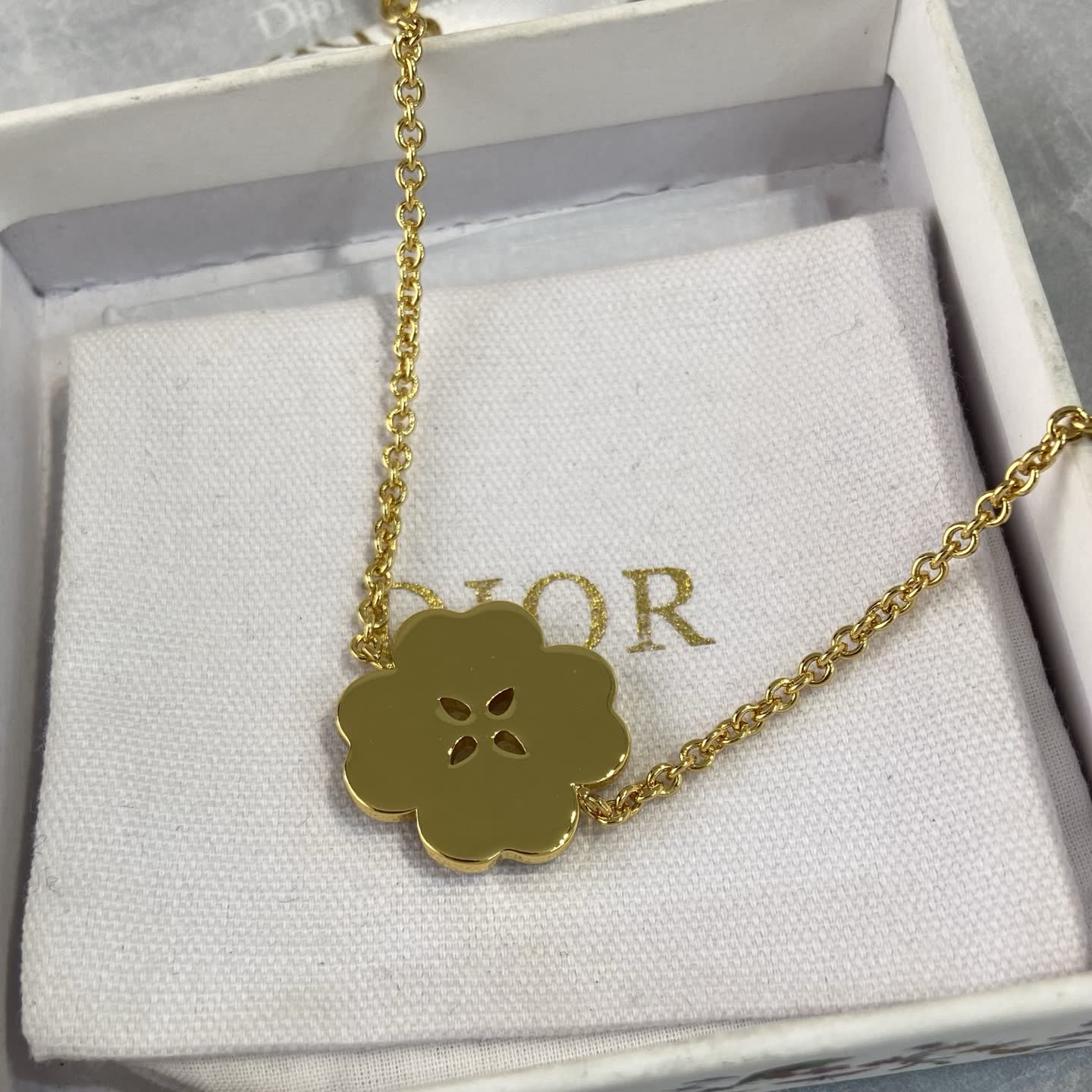 Van Cleef & Arpels Gold Clover Charm Bracelet