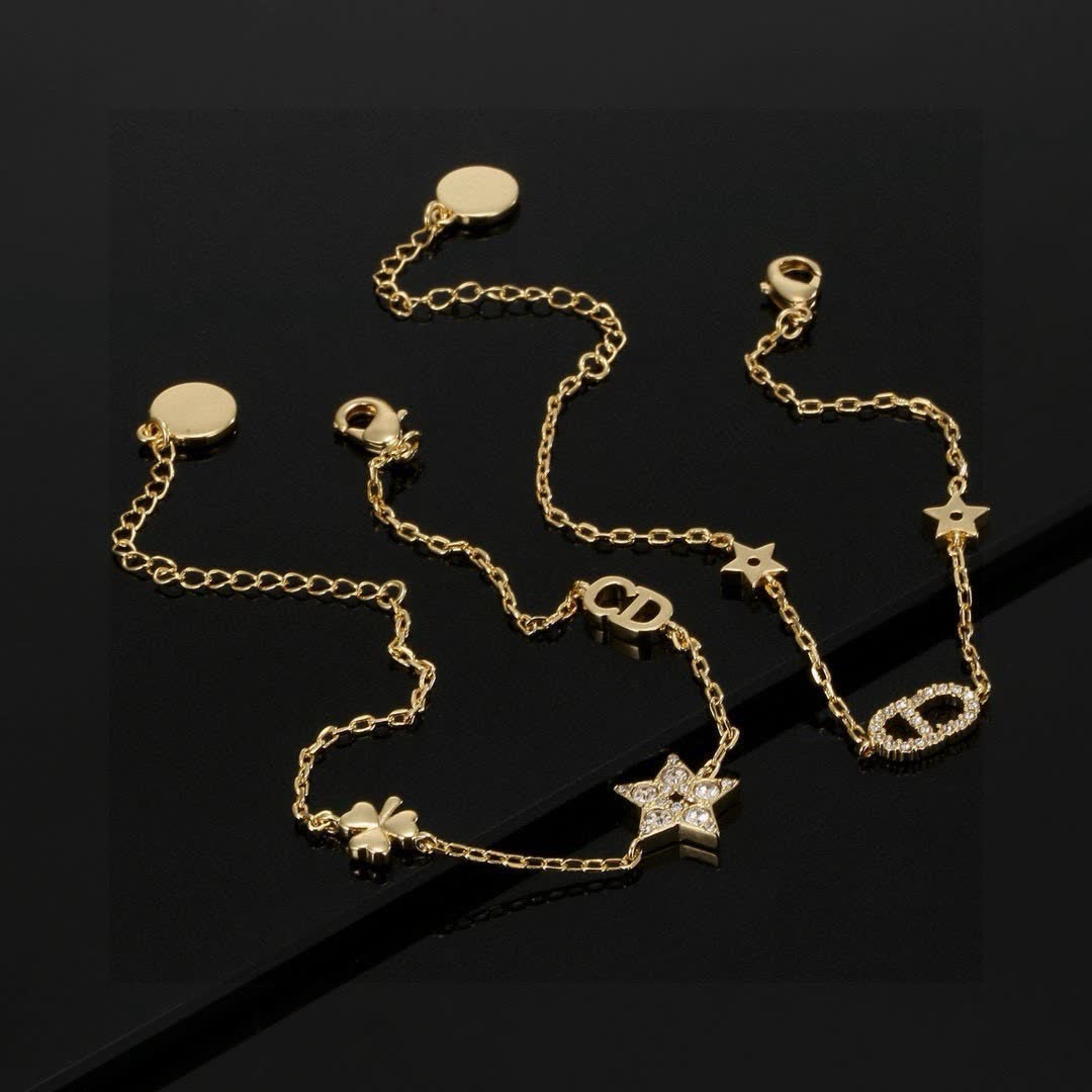 Chanel Bracelet - Star and Clover Design Chanel Bracelet - Star and Clover Design