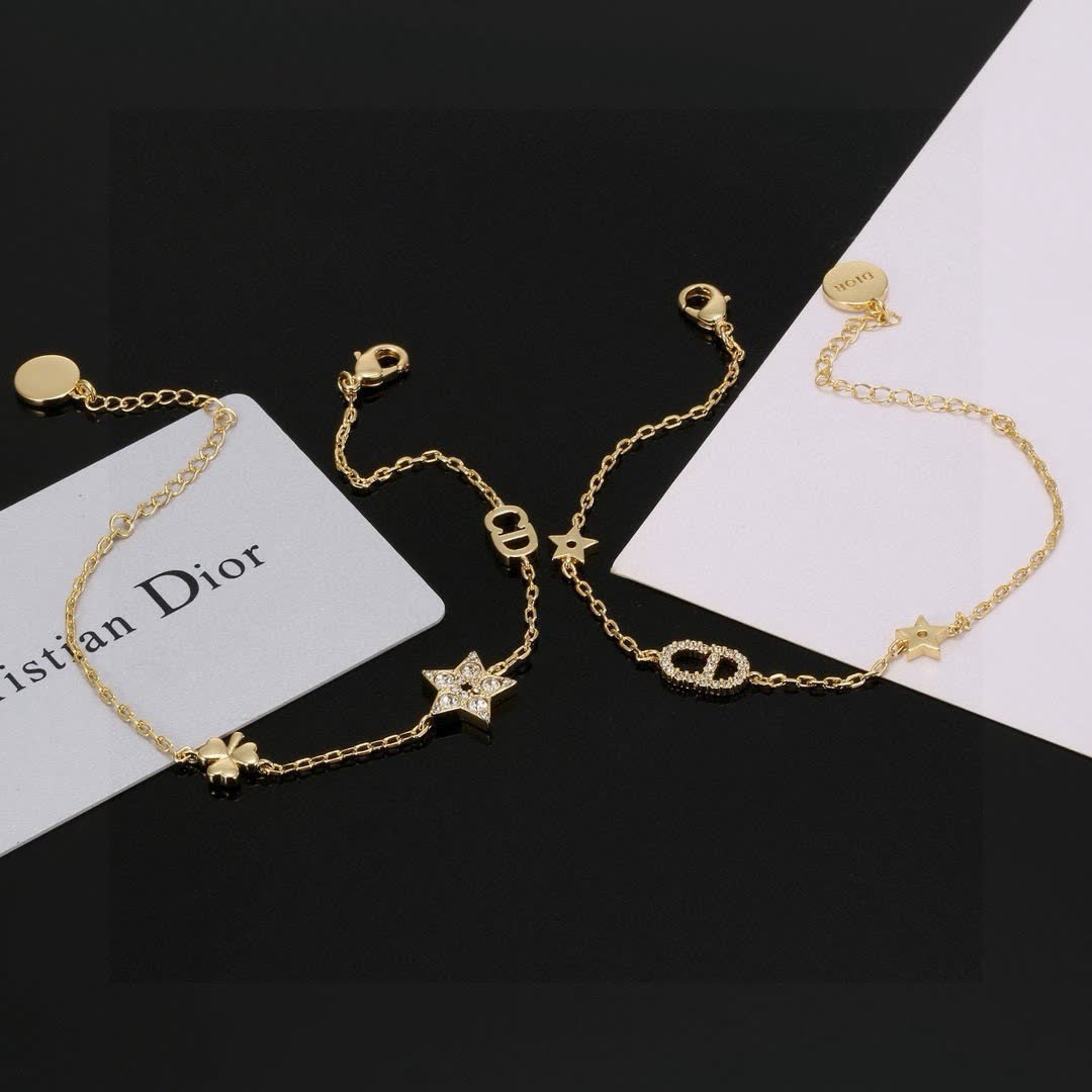 Chanel Bracelet - Star and Clover Design