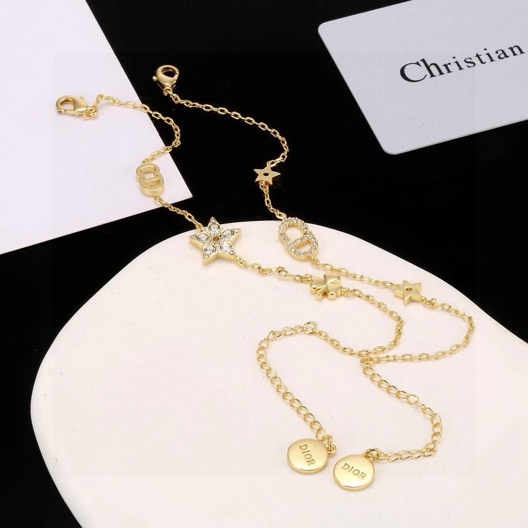 Chanel Bracelet - Star and Clover Design