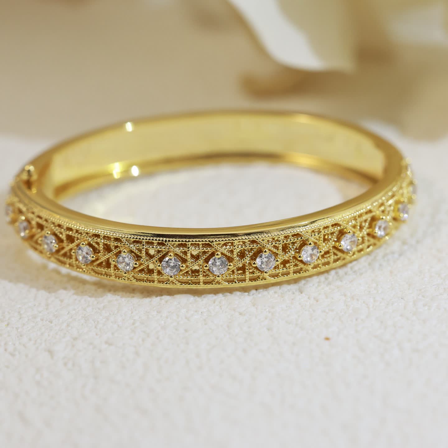 Dior Gold and Diamond Bracelet