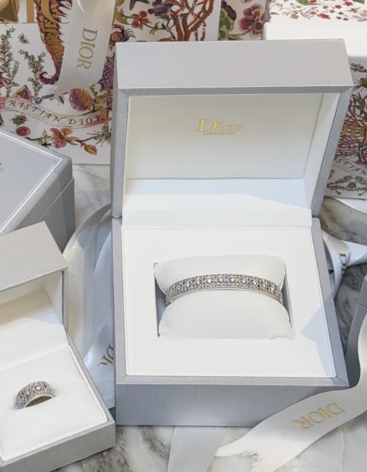 Dior Gold and Diamond Bracelet