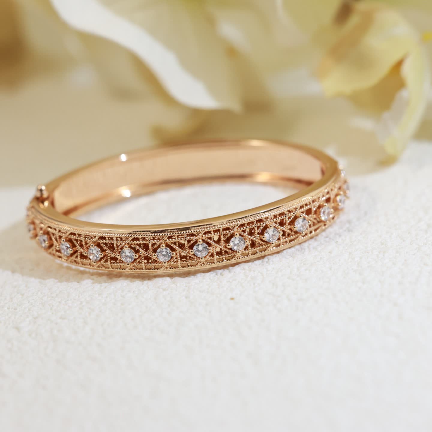Dior Gold and Diamond Bracelet