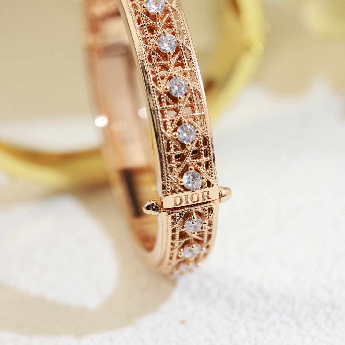 Dior Gold and Diamond Bracelet