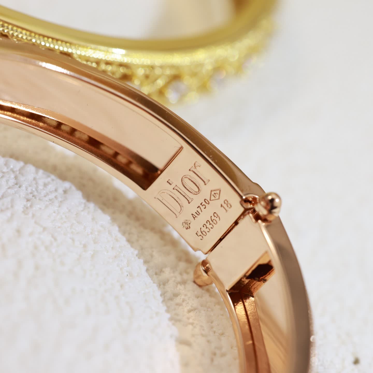 Dior Gold and Diamond Bracelet