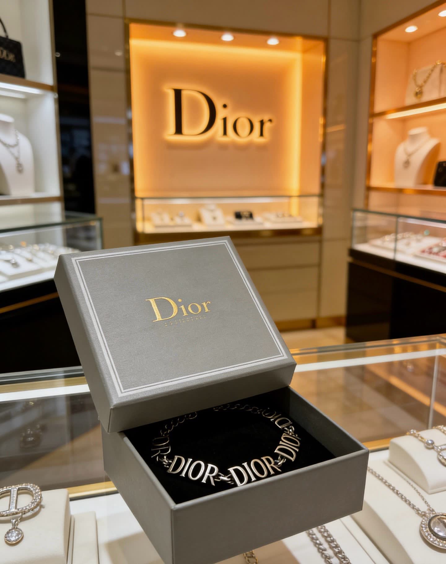 Dior Silver Tone Bracelet