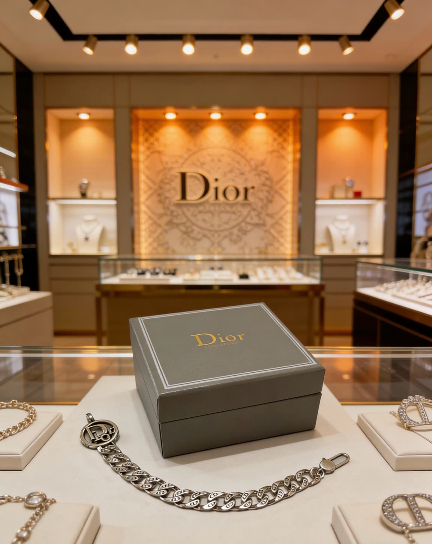 Dior Silver Chain Bracelet Dior Silver Chain Bracelet