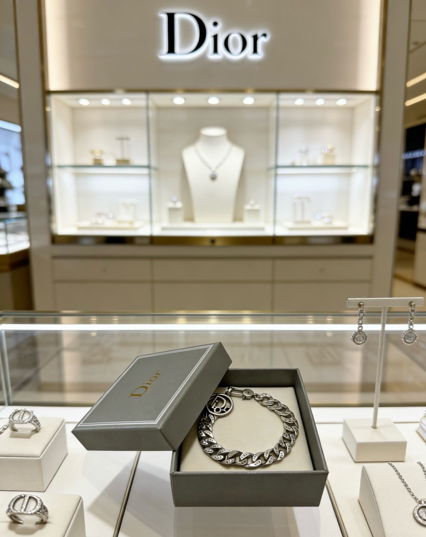 Dior Silver Chain Bracelet