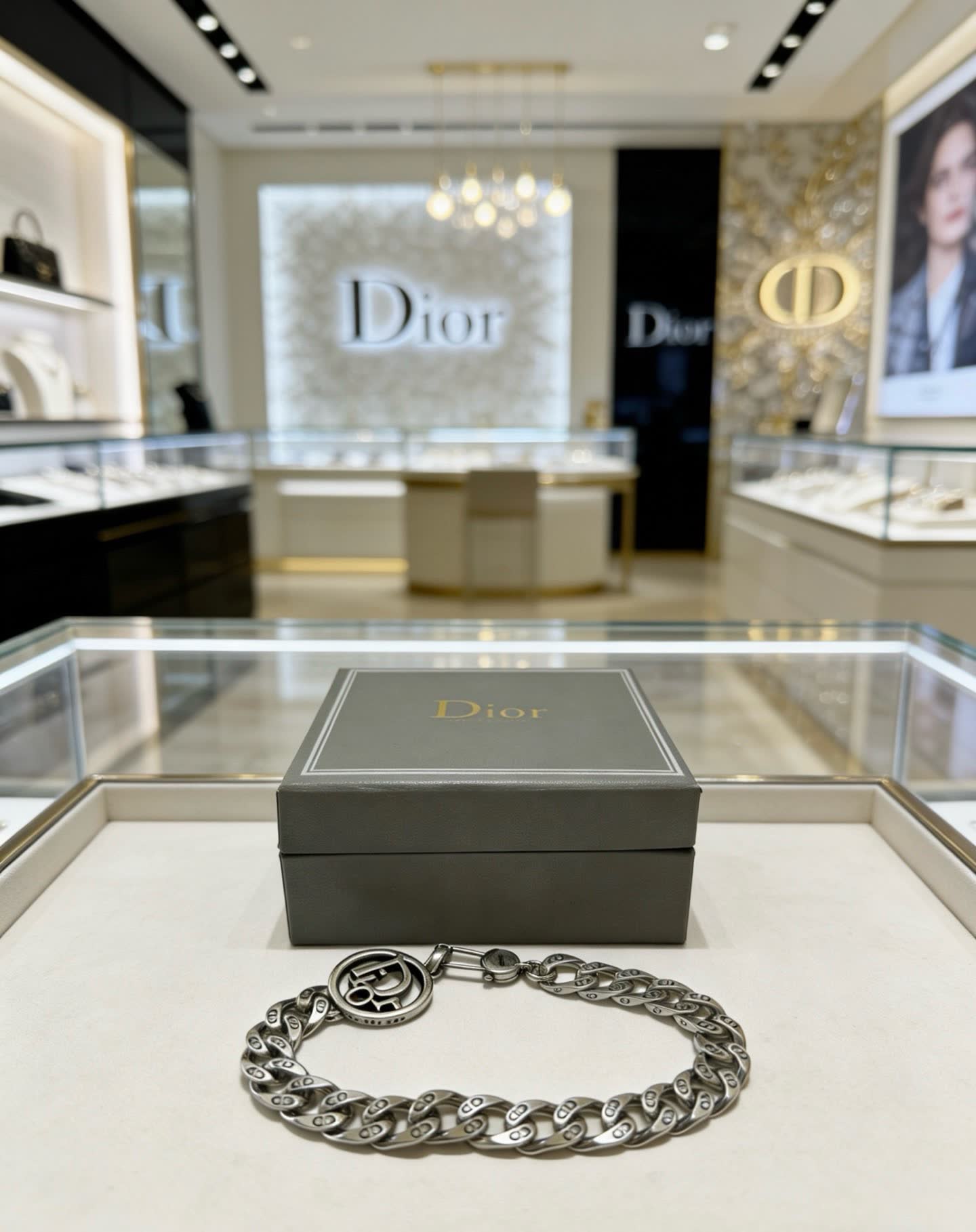 Dior Silver Chain Bracelet