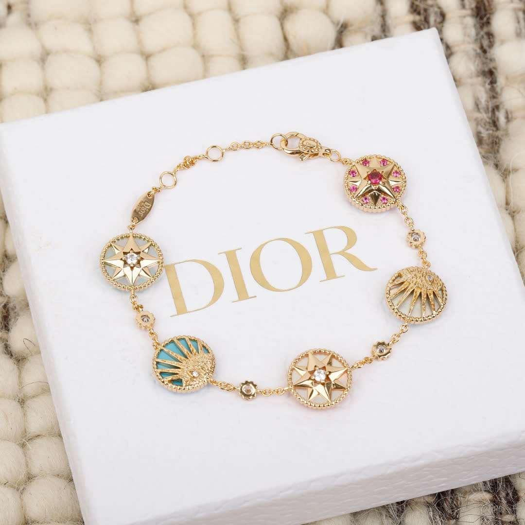 Dior Multicolored Enamel Bracelet